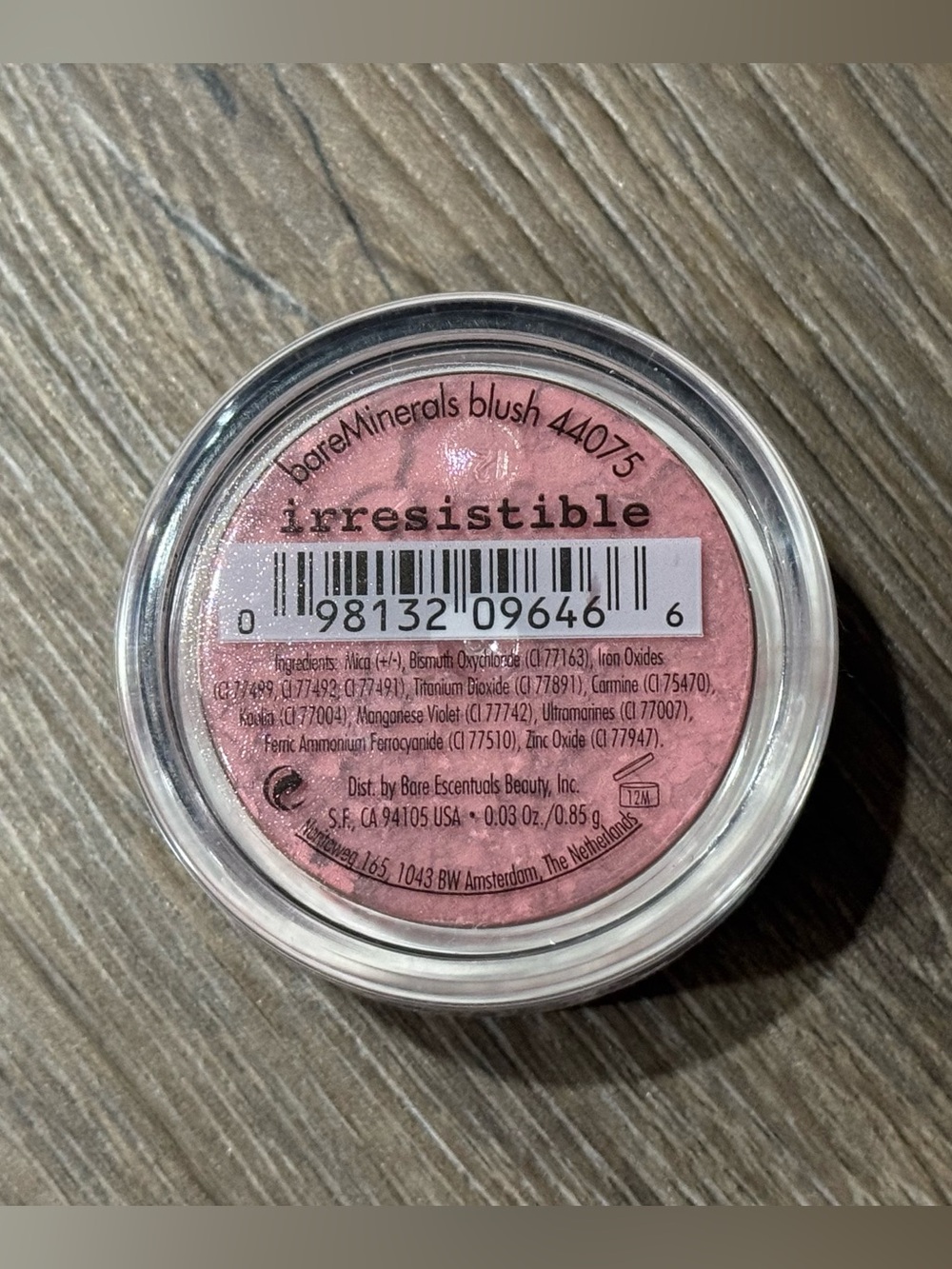 bareMinerals Irresistible Blush Loose Mineral Powder Pink .85g